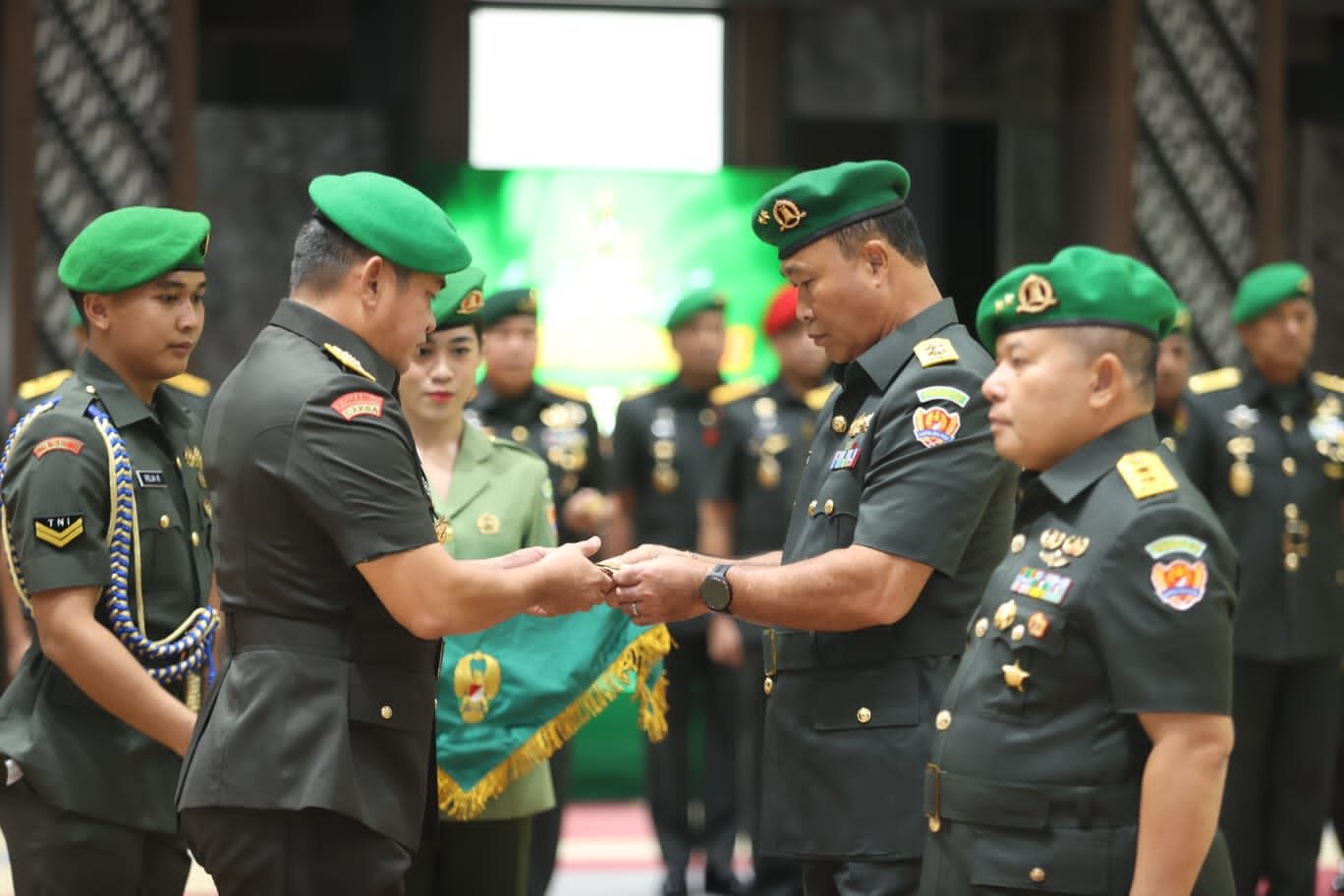 Kasad Rotasi Jabatan Kepala Pusat Zeni Angkatan Darat